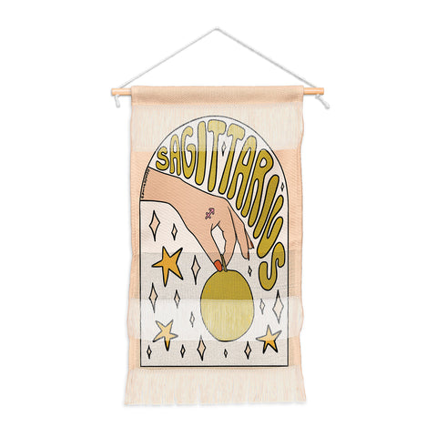 Doodle By Meg Sagittarius Guava Wall Hanging Portrait
