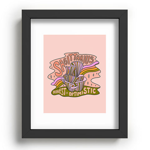 Doodle By Meg Sagittarius Mushroom Recessed Framing Rectangle