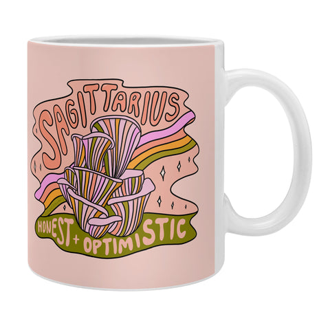 Doodle By Meg Sagittarius Mushroom Coffee Mug