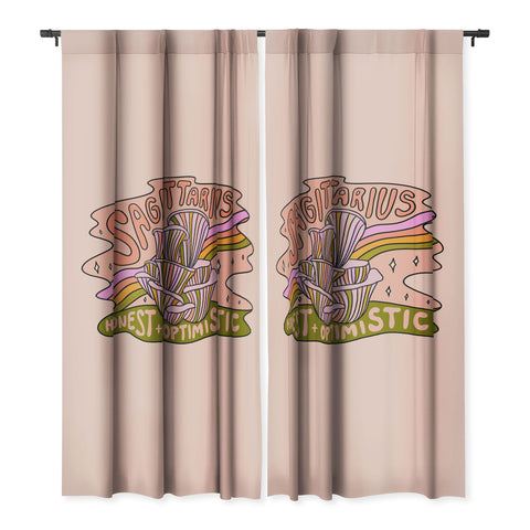 Doodle By Meg Sagittarius Mushroom Blackout Non Repeat