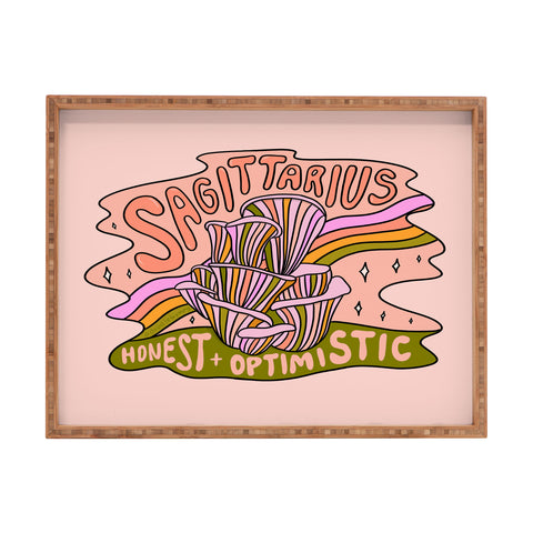 Doodle By Meg Sagittarius Mushroom Rectangular Tray