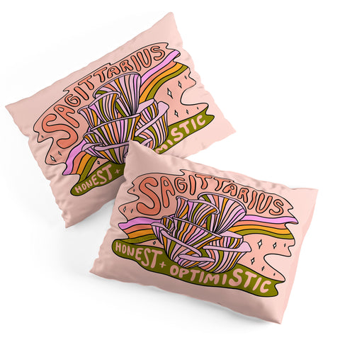 Doodle By Meg Sagittarius Mushroom Pillow Shams