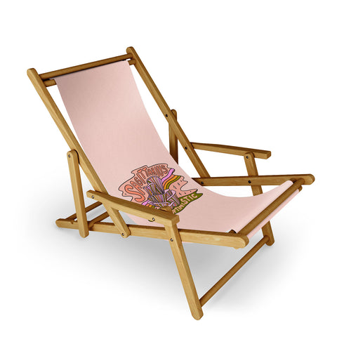 Doodle By Meg Sagittarius Mushroom Sling Chair