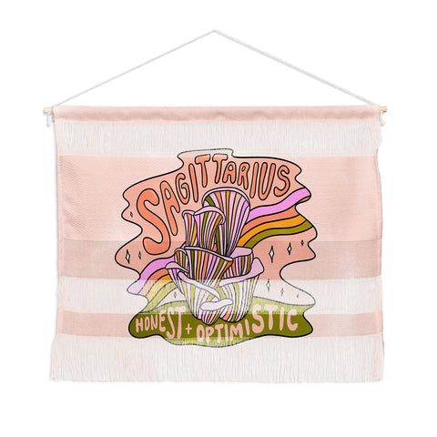 Doodle By Meg Sagittarius Mushroom Wall Hanging Landscape