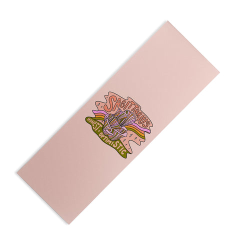 Doodle By Meg Sagittarius Mushroom Yoga Mat