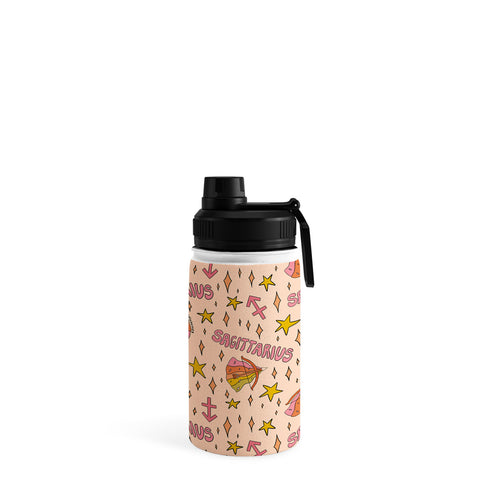 Doodle By Meg Sagittarius Print Water Bottle