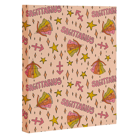 Doodle By Meg Sagittarius Print Art Canvas