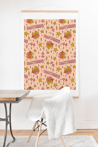 Doodle By Meg Sagittarius Print Art Print And Hanger