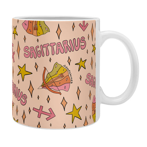 Doodle By Meg Sagittarius Print Coffee Mug
