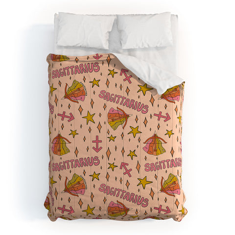 Doodle By Meg Sagittarius Print Comforter