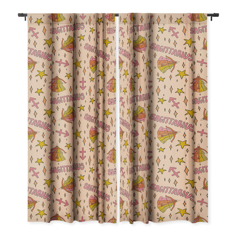 Doodle By Meg Sagittarius Print Blackout Non Repeat