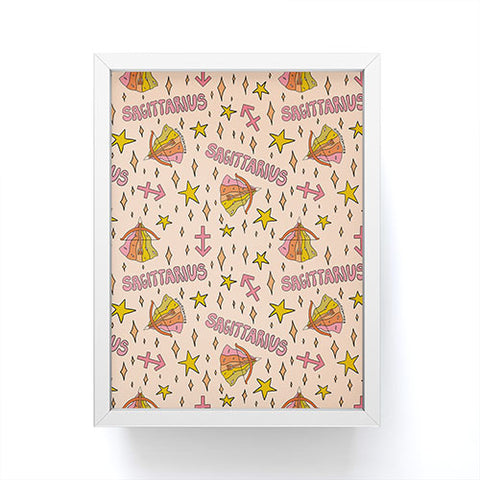 Doodle By Meg Sagittarius Print Framed Mini Art Print