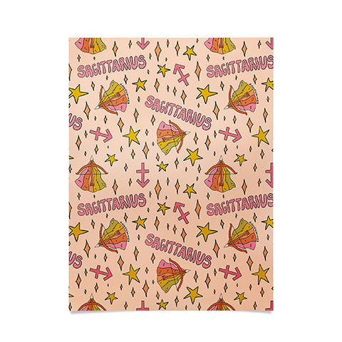 Doodle By Meg Sagittarius Print Poster