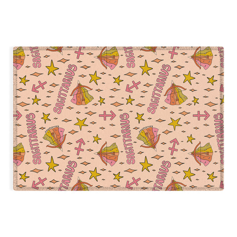 Doodle By Meg Sagittarius Print Outdoor Rug