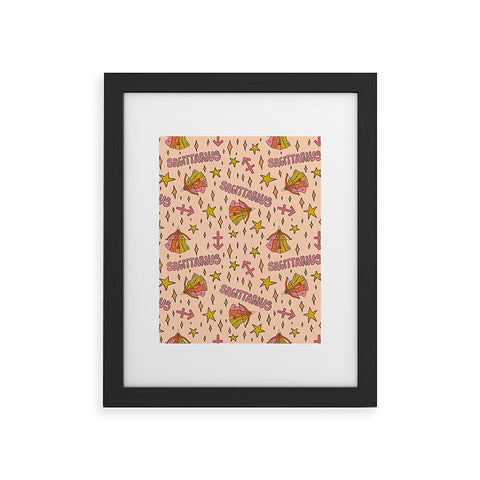 Doodle By Meg Sagittarius Print Framed Art Print