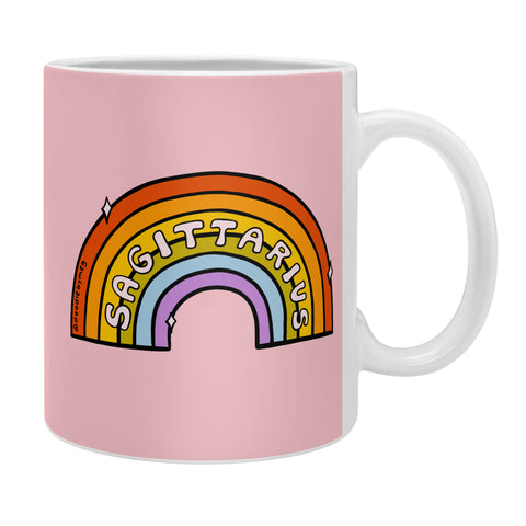 Doodle By Meg Sagittarius Rainbow Coffee Mug
