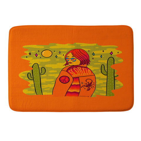 Doodle By Meg Scorpio Babe Memory Foam Bath Mat