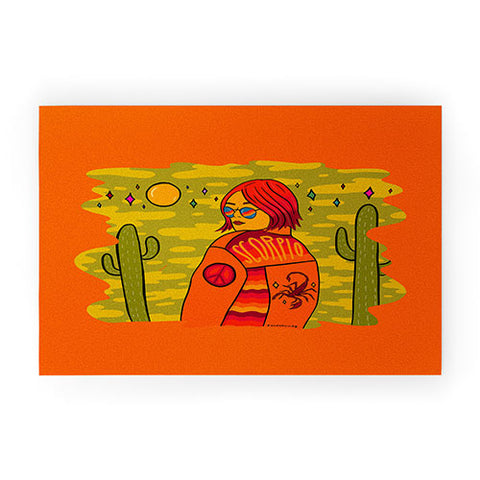 Doodle By Meg Scorpio Babe Welcome Mat