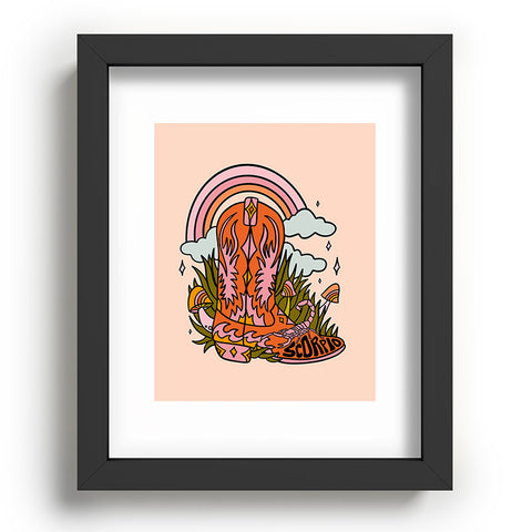 Doodle By Meg Scorpio Cowboy Boot Recessed Framing Rectangle