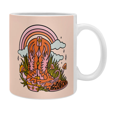 Doodle By Meg Scorpio Cowboy Boot Coffee Mug