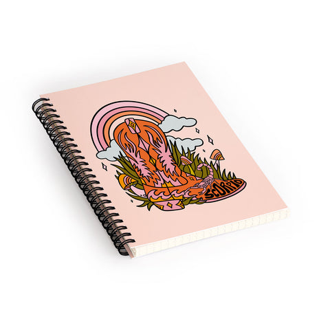 Doodle By Meg Scorpio Cowboy Boot Spiral Notebook