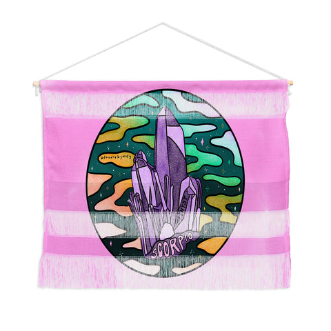 Doodle By Meg Scorpio Crystal Wall Hanging Landscape