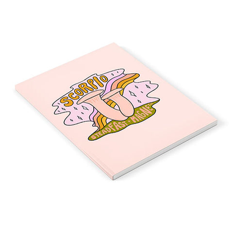 Doodle By Meg Scorpio Mushroom Notebook