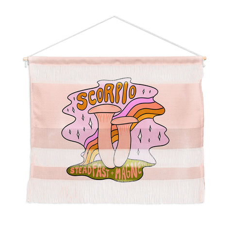 Doodle By Meg Scorpio Mushroom Wall Hanging Landscape