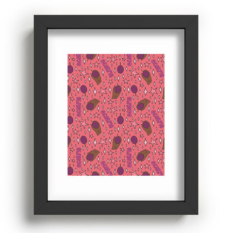 Doodle By Meg Scorpio Passion Fruit Print Recessed Framing Rectangle