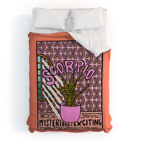 Doodle By Meg Scorpio Plant Comforter