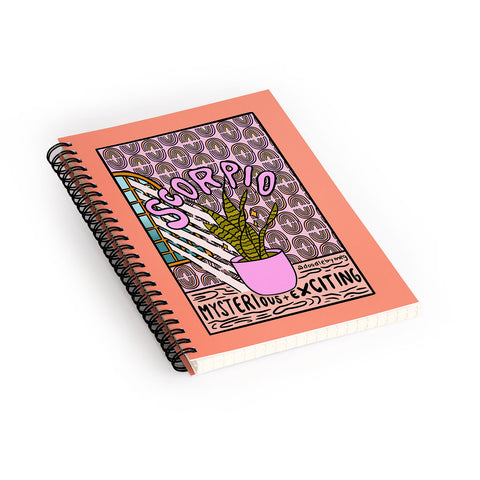 Doodle By Meg Scorpio Plant Spiral Notebook