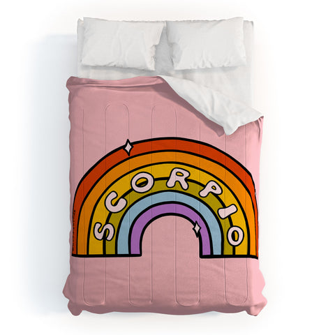 Doodle By Meg Scorpio Rainbow Comforter