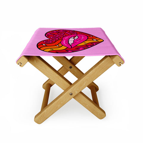 Doodle By Meg Scorpio Valentine Folding Stool