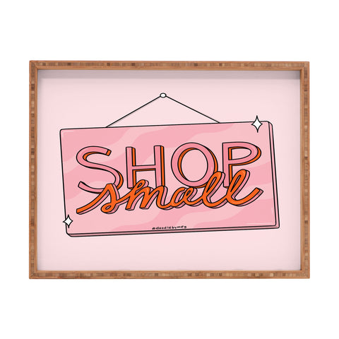 Doodle By Meg Shop Small Rectangular Tray