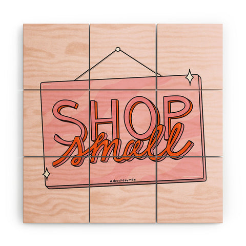 Doodle By Meg Shop Small Wood Wall Mural