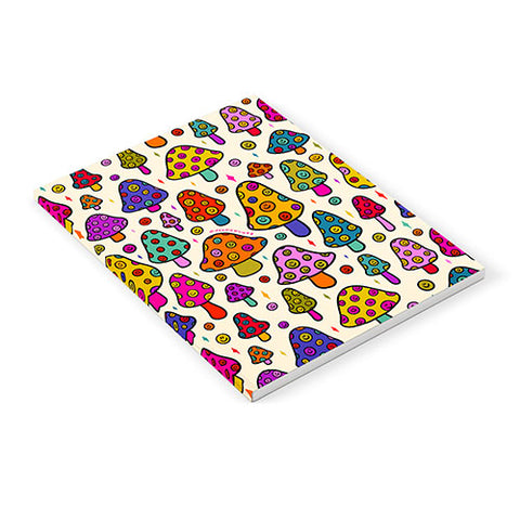 Doodle By Meg Smiley Mushroom in Cream Notebook