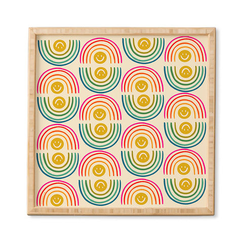 Doodle By Meg Smiley Rainbow Print Framed Wall Art