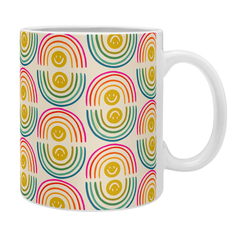 Doodle By Meg Smiley Rainbow Print Coffee Mug