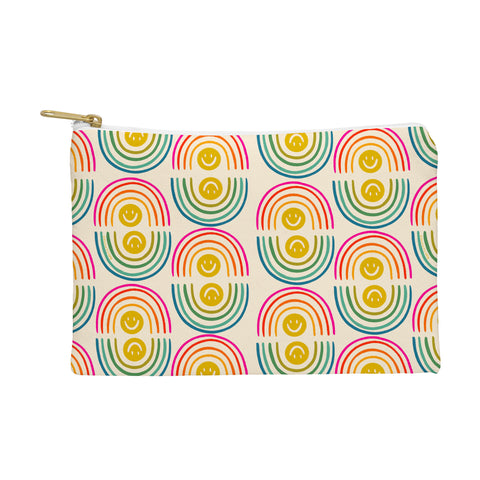 Doodle By Meg Smiley Rainbow Print Pouch