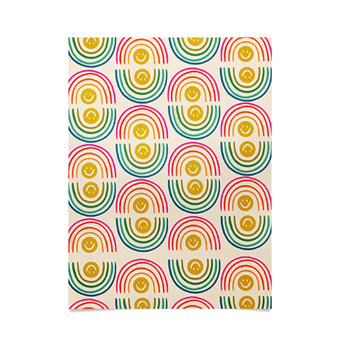 Doodle By Meg Smiley Rainbow Print Poster