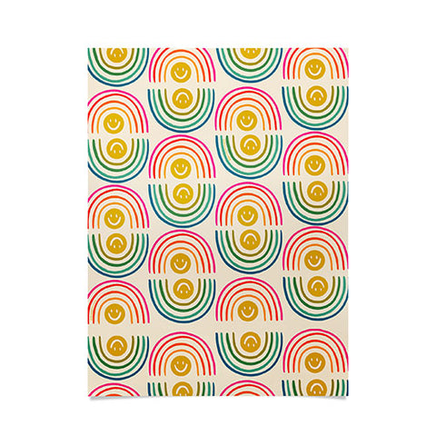 Doodle By Meg Smiley Rainbow Print Poster