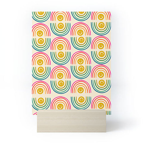 Doodle By Meg Smiley Rainbow Print Mini Art Print