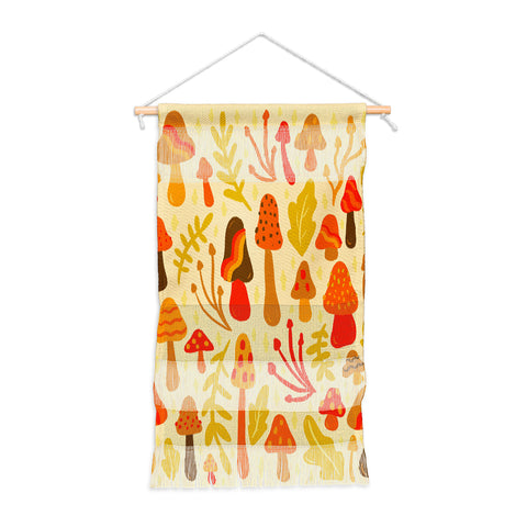 Doodle By Meg Spring Mushroom Print Wall Hanging Portrait