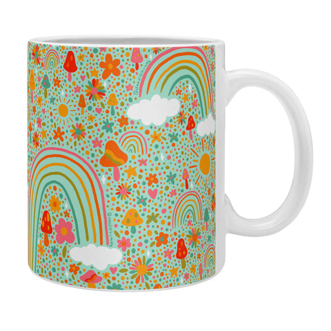 Doodle By Meg Spring Rainbow Print Coffee Mug