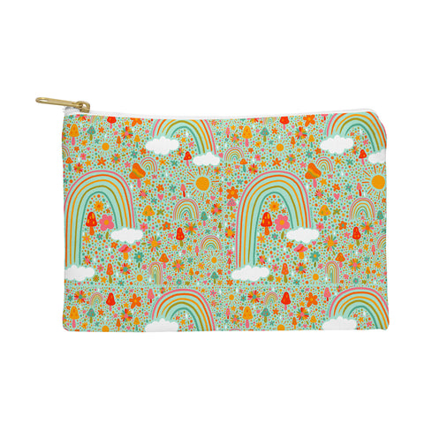 Doodle By Meg Spring Rainbow Print Pouch