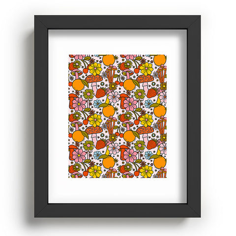 Doodle By Meg Summertime Print Recessed Framing Rectangle