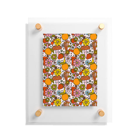 Doodle By Meg Summertime Print Floating Acrylic Print