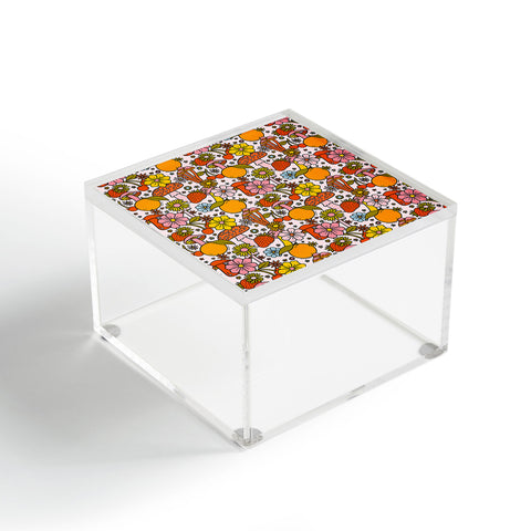 Doodle By Meg Summertime Print Acrylic Box