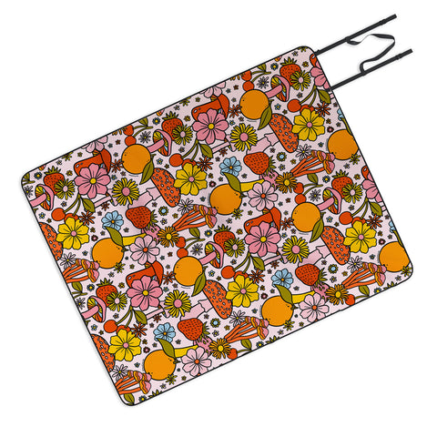 Doodle By Meg Summertime Print Picnic Blanket