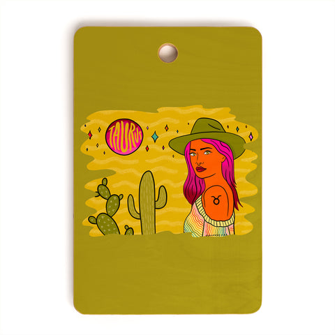 Doodle By Meg Taurus Babe Cutting Board Rectangle